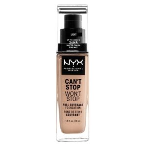 NYX Prof Makeup Cant Stop Wont Stop Foundation 30 ml Light