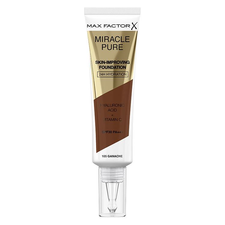 Max Factor Miracle Pure Skin-Improving Foundation 105 Ganache 30m
