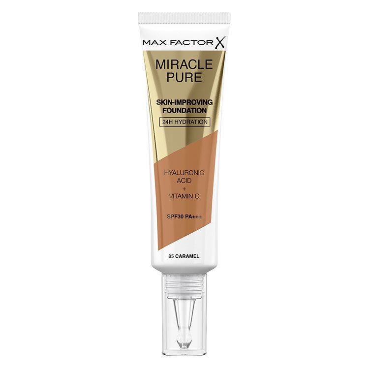 Max Factor Miracle Pure Skin-Improving Foundation 85 Caramel 30ml
