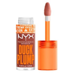 NYX Professional Makeup Duck Plump Lip Lacquer Brown of Applause